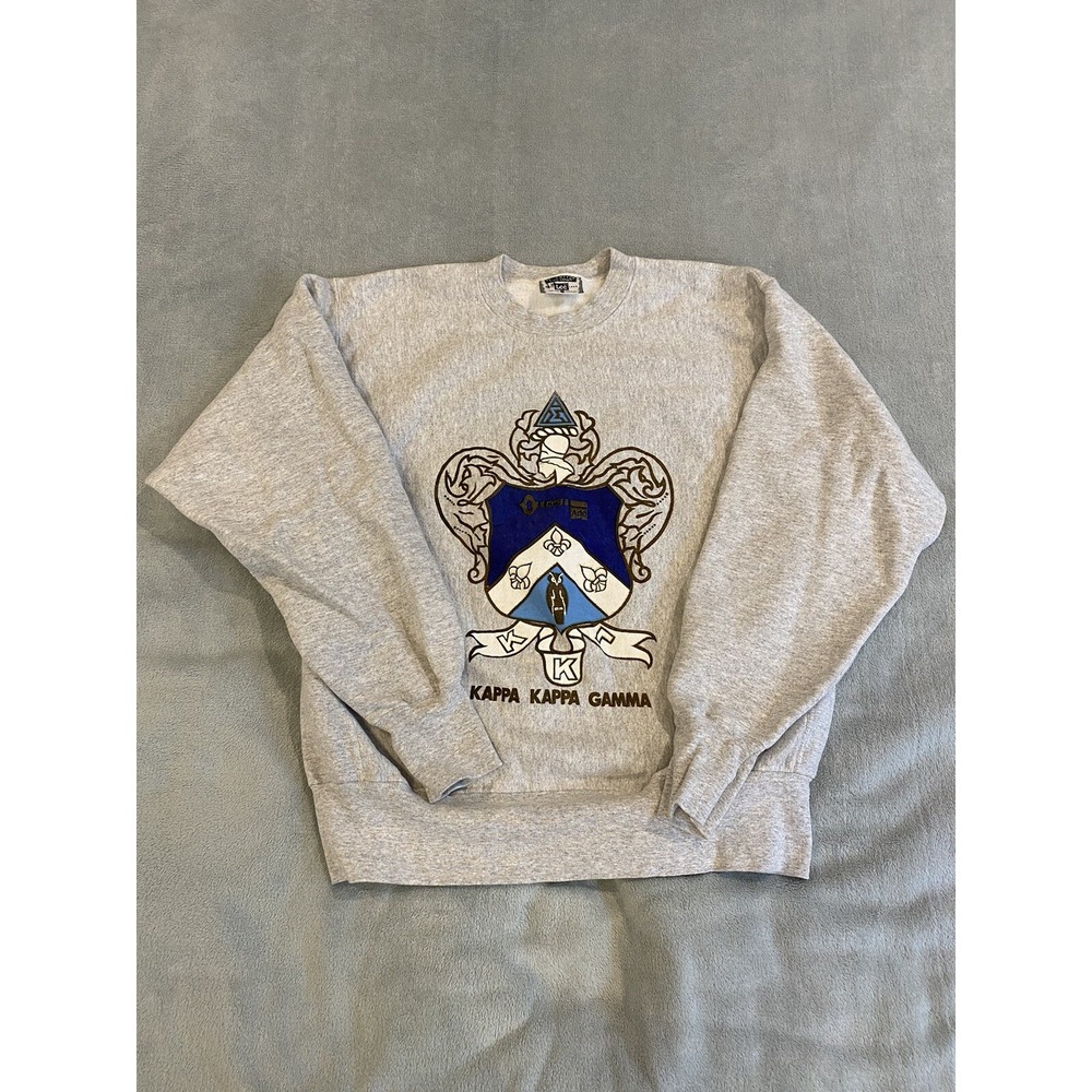 Womens Mens Unisex Vintage Lee Pullover‎ Crewneck Kappa Kappa Game Sweatshirt XL